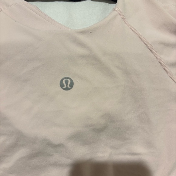 Lululemon athletica Black and light pink Align top set Sz 10 - Picture 4 of 6